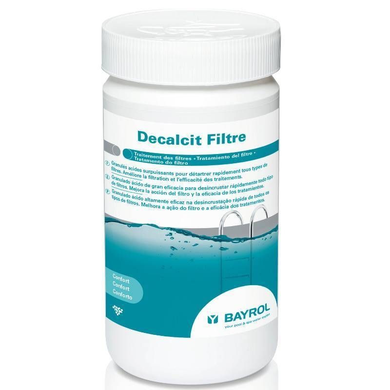 Decalcit Filtre 1Kg - BAYROL